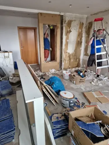 Wohnzimmer vorher