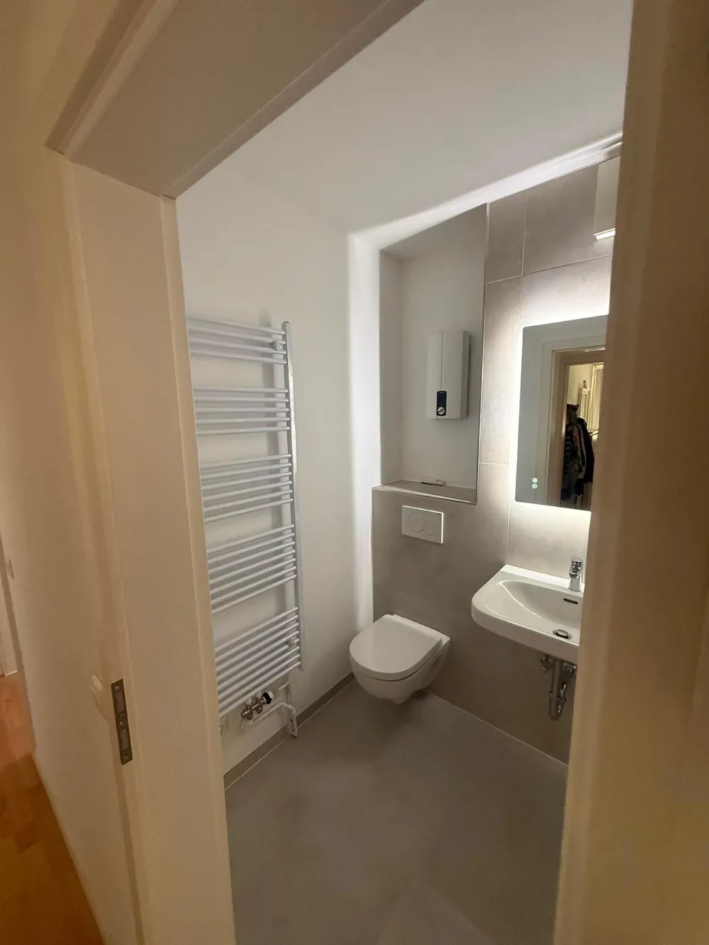 WC nachher