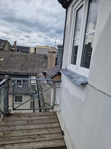 Balkon vorher